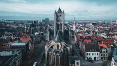 Sint-Niklaaskerk-church-in-Gent-Belgium