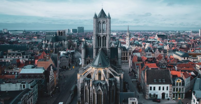 Sint-Niklaaskerk-church-in-Gent-Belgium