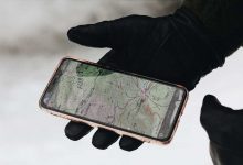 carte gps dans le telephone portable